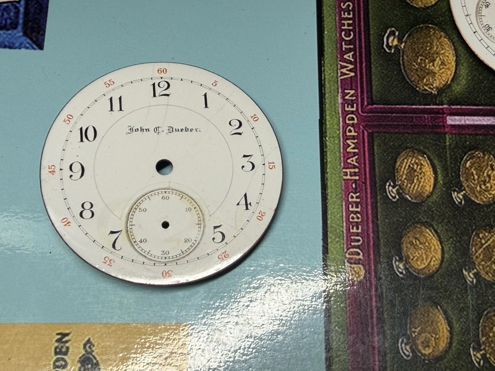 Dueber Hampden 18 Size Dial