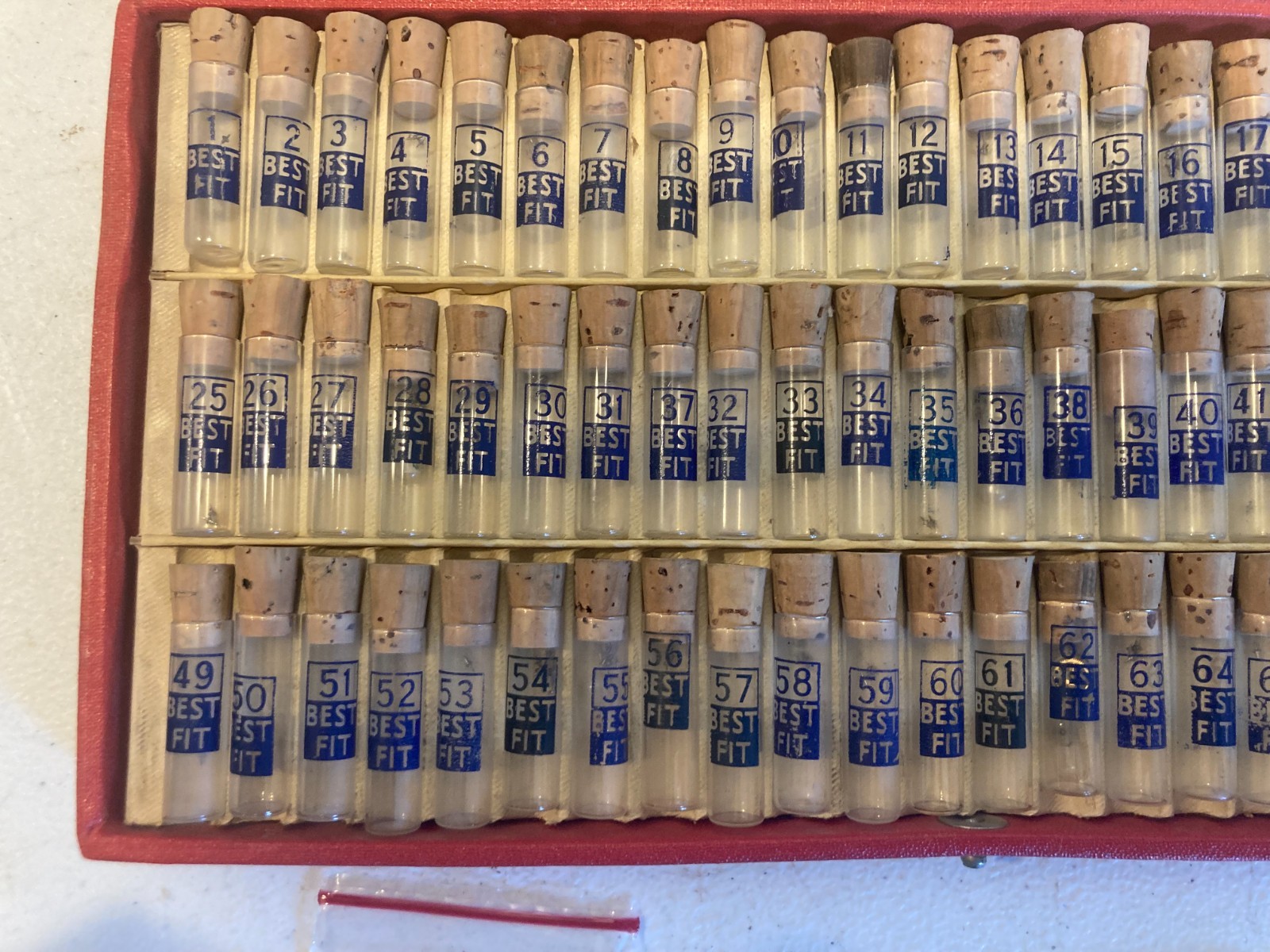 Vintage Best Fit Watch Balance Staff Assortment 2 Cases Wittnauer Benrus Parts