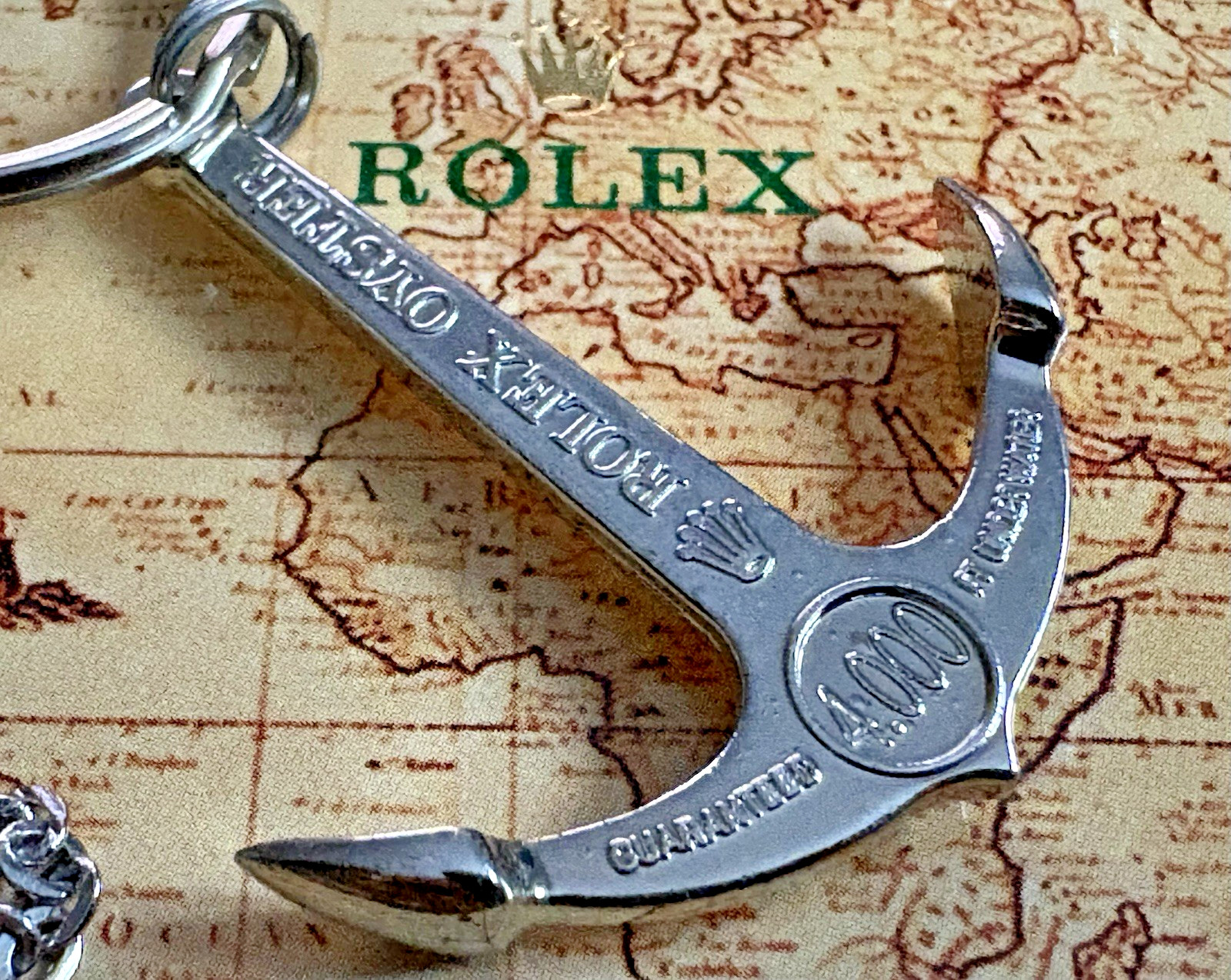 ROLEX SEA DWELLER Anchor 1220 Metres 4000 Ft 16600 16660 TRIPLE SIX SEADWELLER