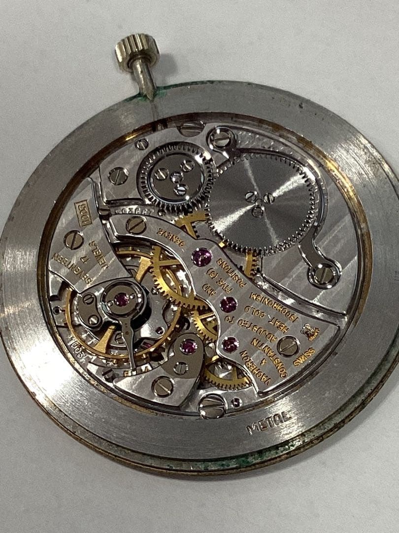 Vacheron Constantin movement with sapphire crystal.Non-operational