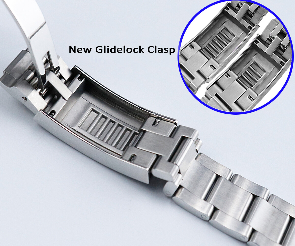 Fixed 39mm Sapphire Glass Automatic Watch Case Fit NH34A NH35A NH36A Movement