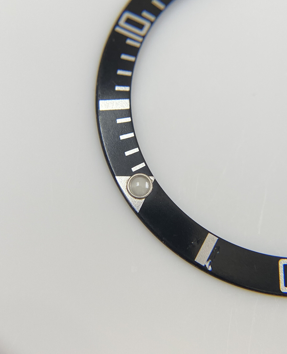 Genuine Rolex No Date Submariner 14060 14060M Black/White Bezel Insert