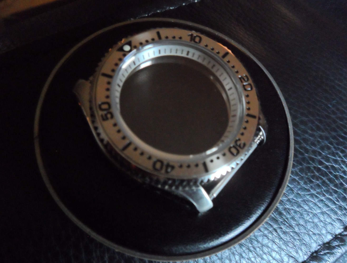 Flat Steel Bezel Instert for Seiko SKX SRPD Stainless Steel insert+Adhesive Ring
