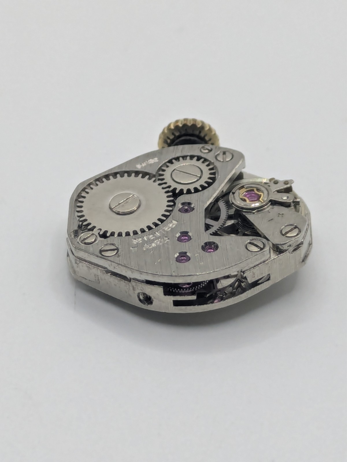 FHF ST 69-21 Perona Manual Wind Watch Movement 17 Jewels Photos/Video 18.3mm