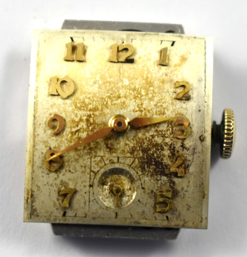 Vintage Hamilton Manual Wind 19J 982 Wrist Watch Movement lot.qb