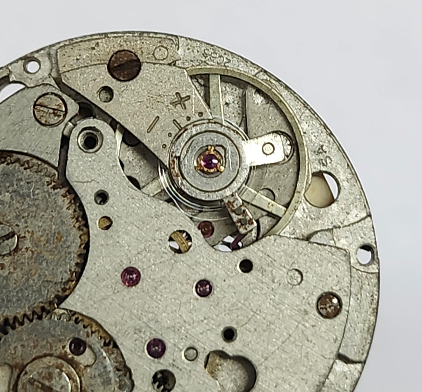 Soviet USSR Slava Caliber 2414 Watch Movement | 21J Twin Barrel | For Parts/Repa
