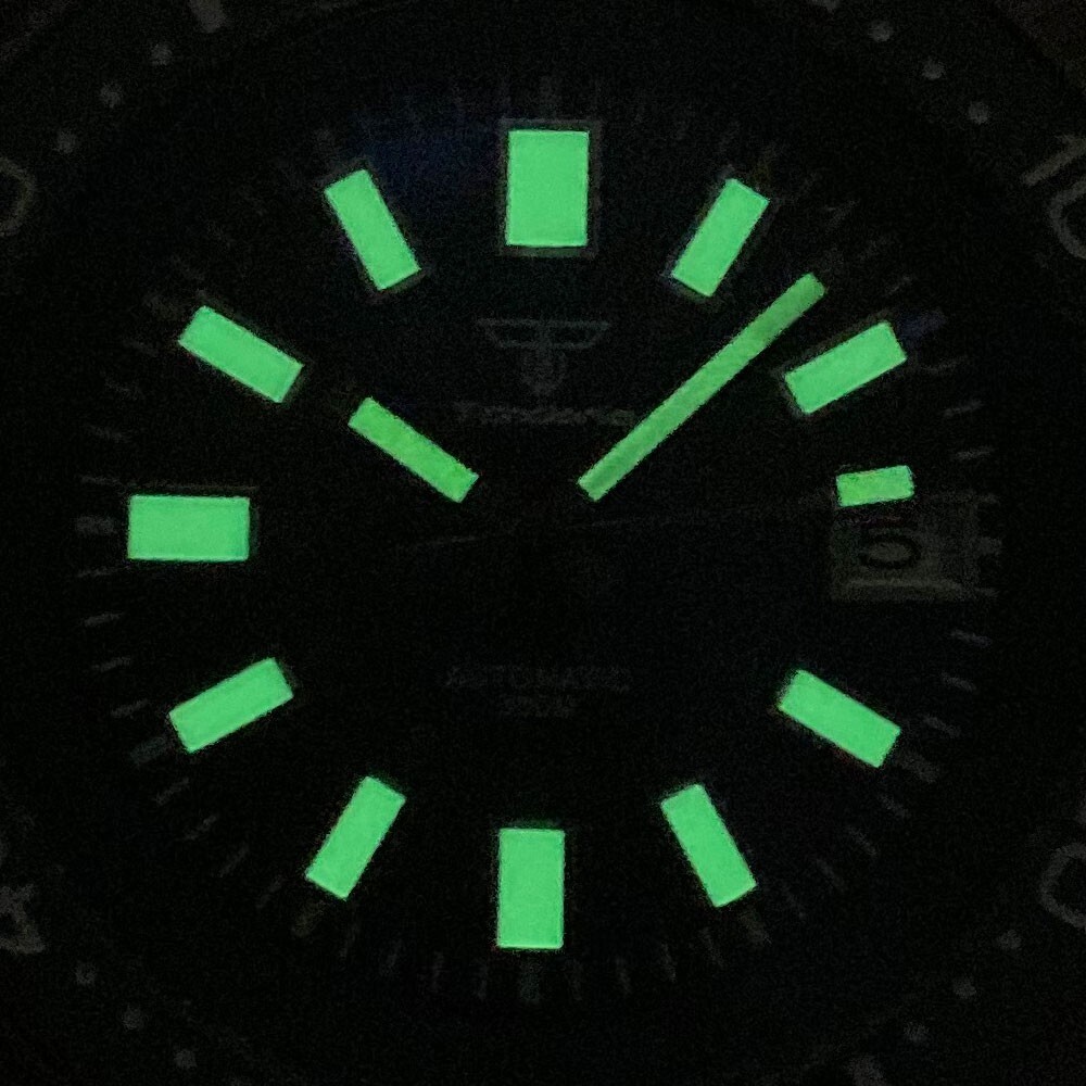 29mm 62MAS Green Luminous Watch Dial Face For NH35 NH36 ETA2824 PT5000 Movement