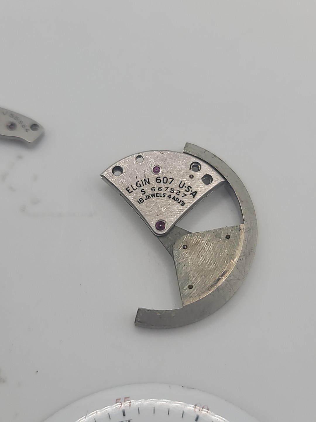 Antique Elgin & Waltham Pocket Watch Movements For Parts Repair Lot Of 6