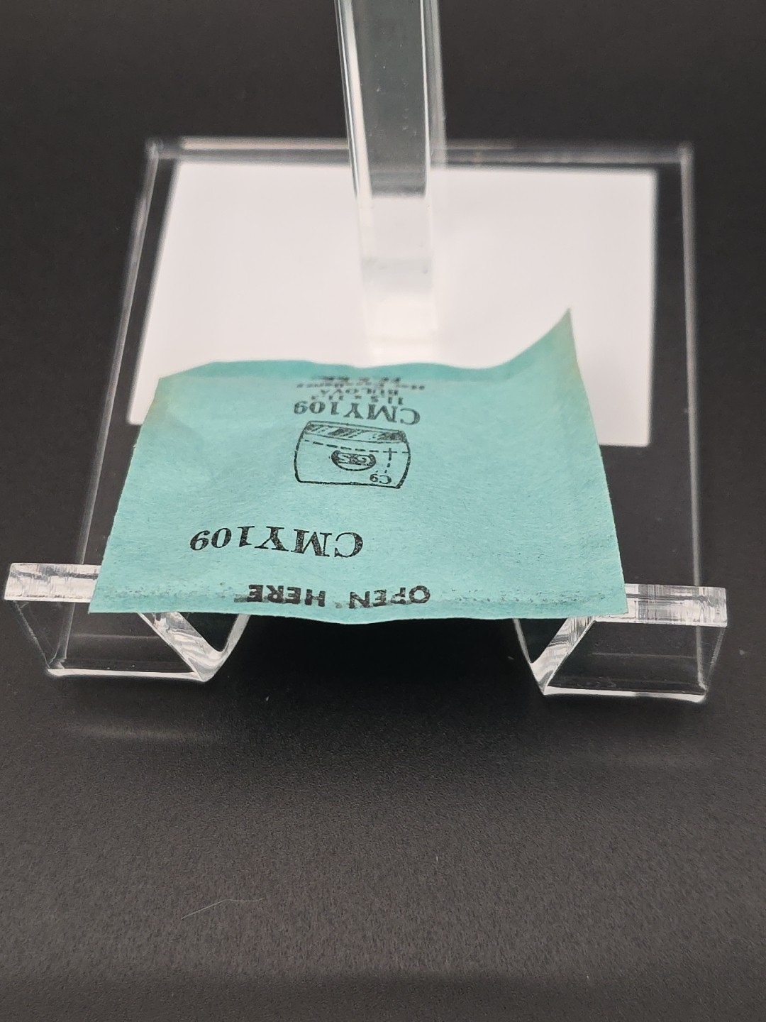 G-S Watch Crystal CMY109 Bulova Her Excellency FF & KK 11.5X11.3