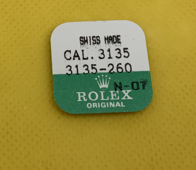 Rolex 3135 260 Minute Wheel. Factory Sealed. Genuine New Old Stock
