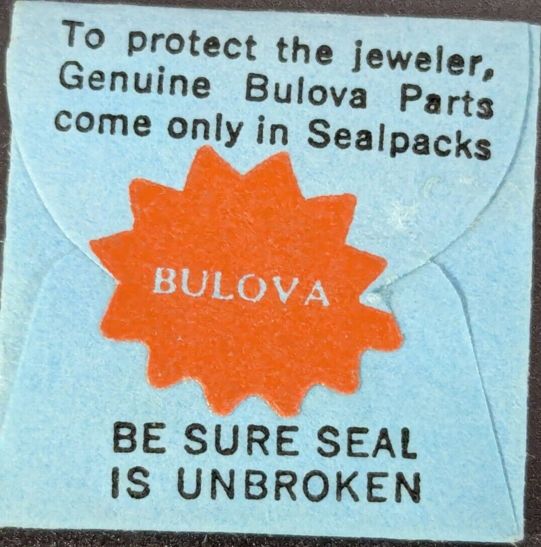 NOS NEW Genuine Bulova Cal. 7AM Center for Crown Wheel – Vintage Watch Part 15