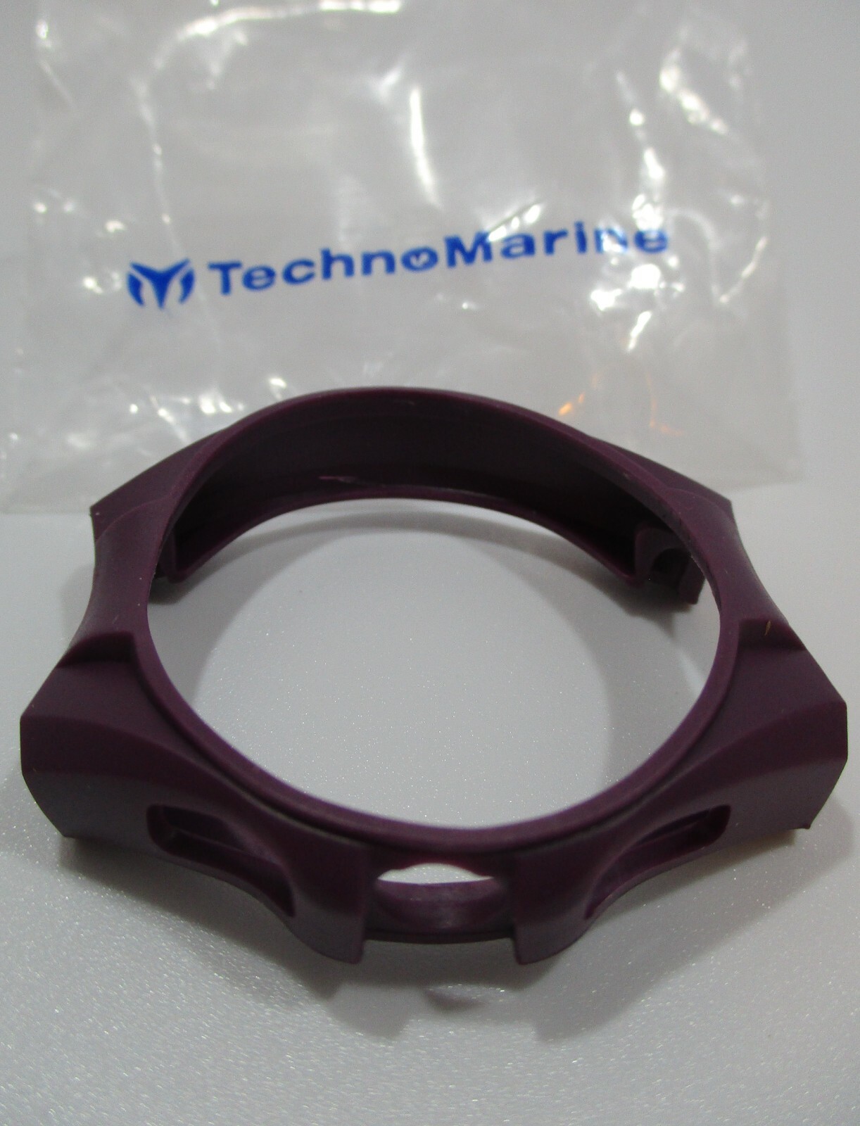 TechnoMarine Techno Marine Chronograph Watch Purple Silicone Case Shroud Cover