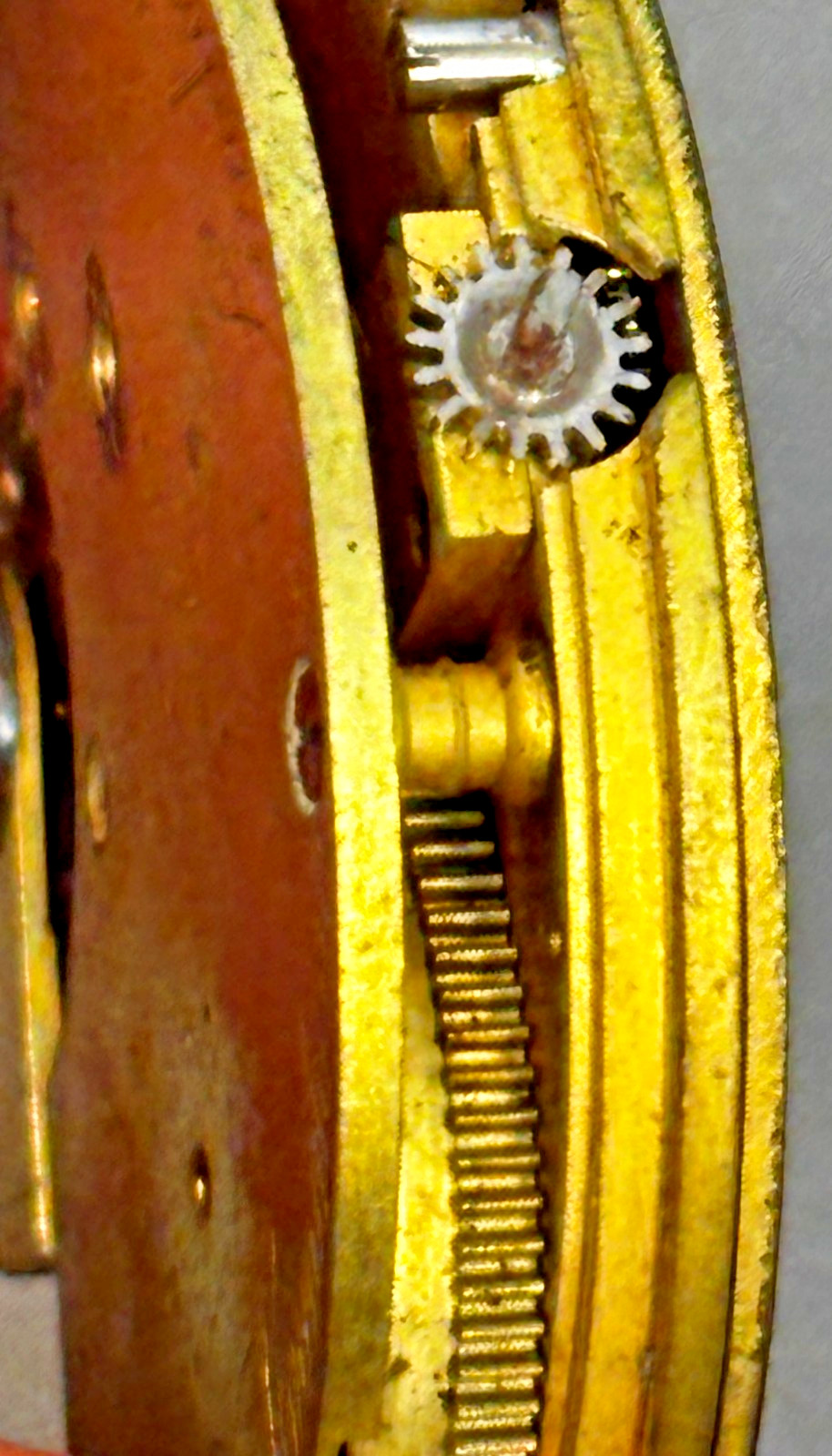 Antique English Lever Pocket Watch Movement Wright & Craighead for Restoration
