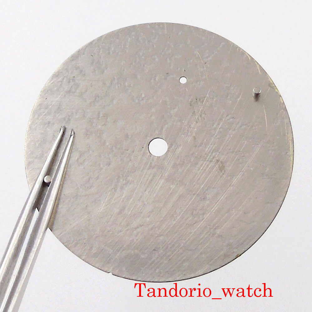 37mm Black White Green Blue Watch Dial Face For ETA 6497 ST 3600 Manual movement