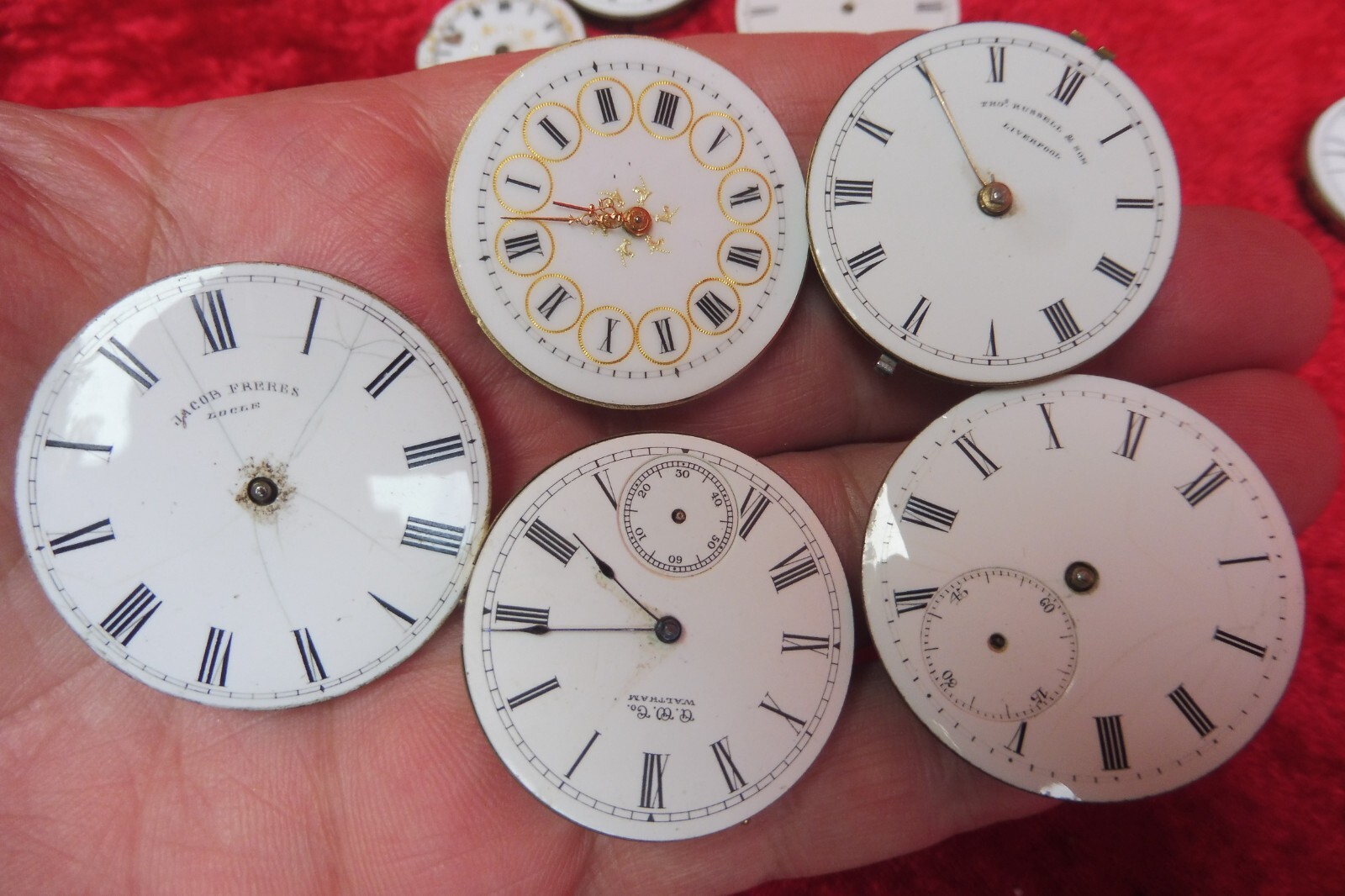 Pocket Watch Mechanisms, 21 Beautiful, Old Watch Mechanisms