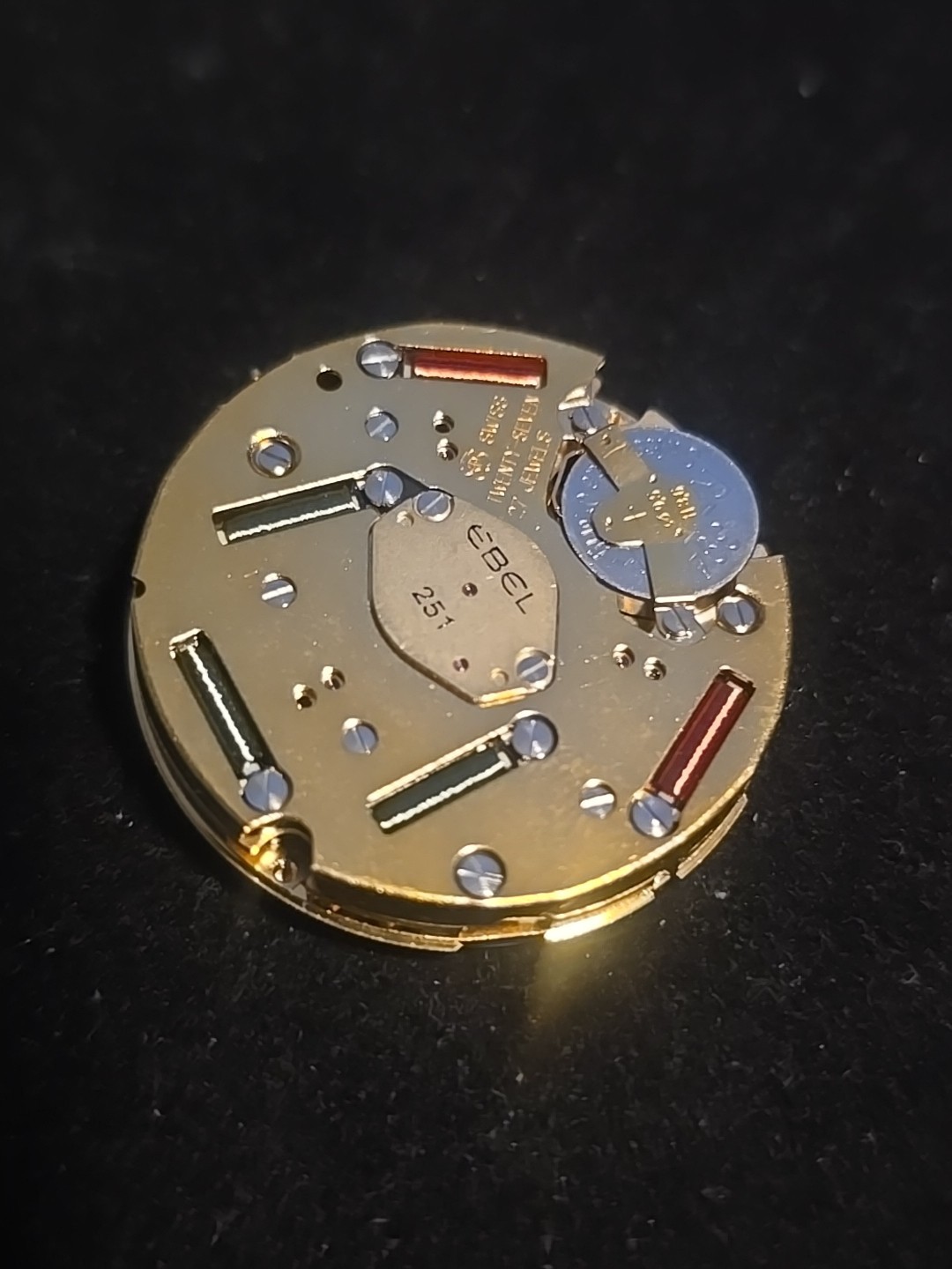 EBEL 251- 27 JEWEL MOVEMENT. WORKING