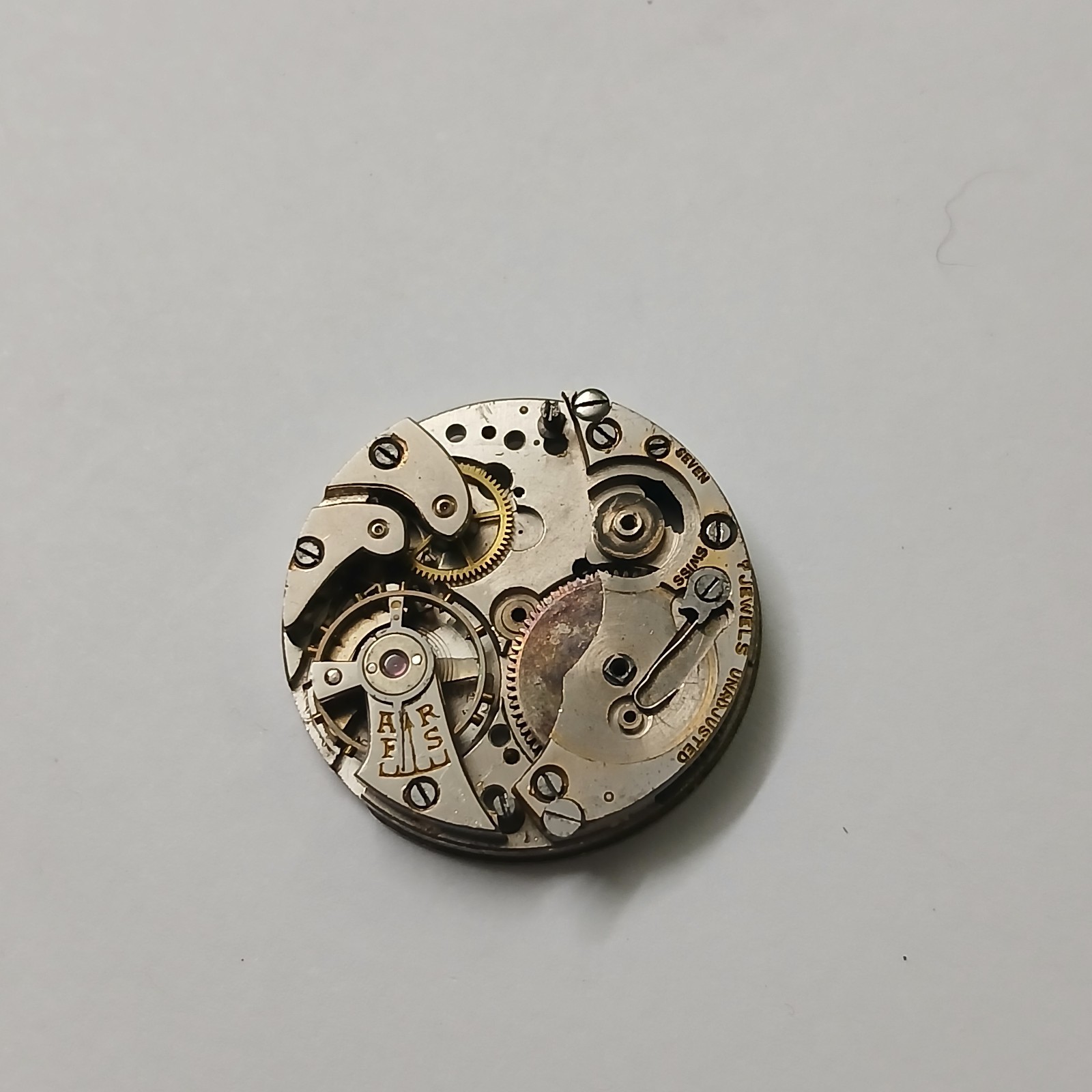 1920’s WESTFIELD Art Deco Watch Silver Tank Dial Case Movement 10AS