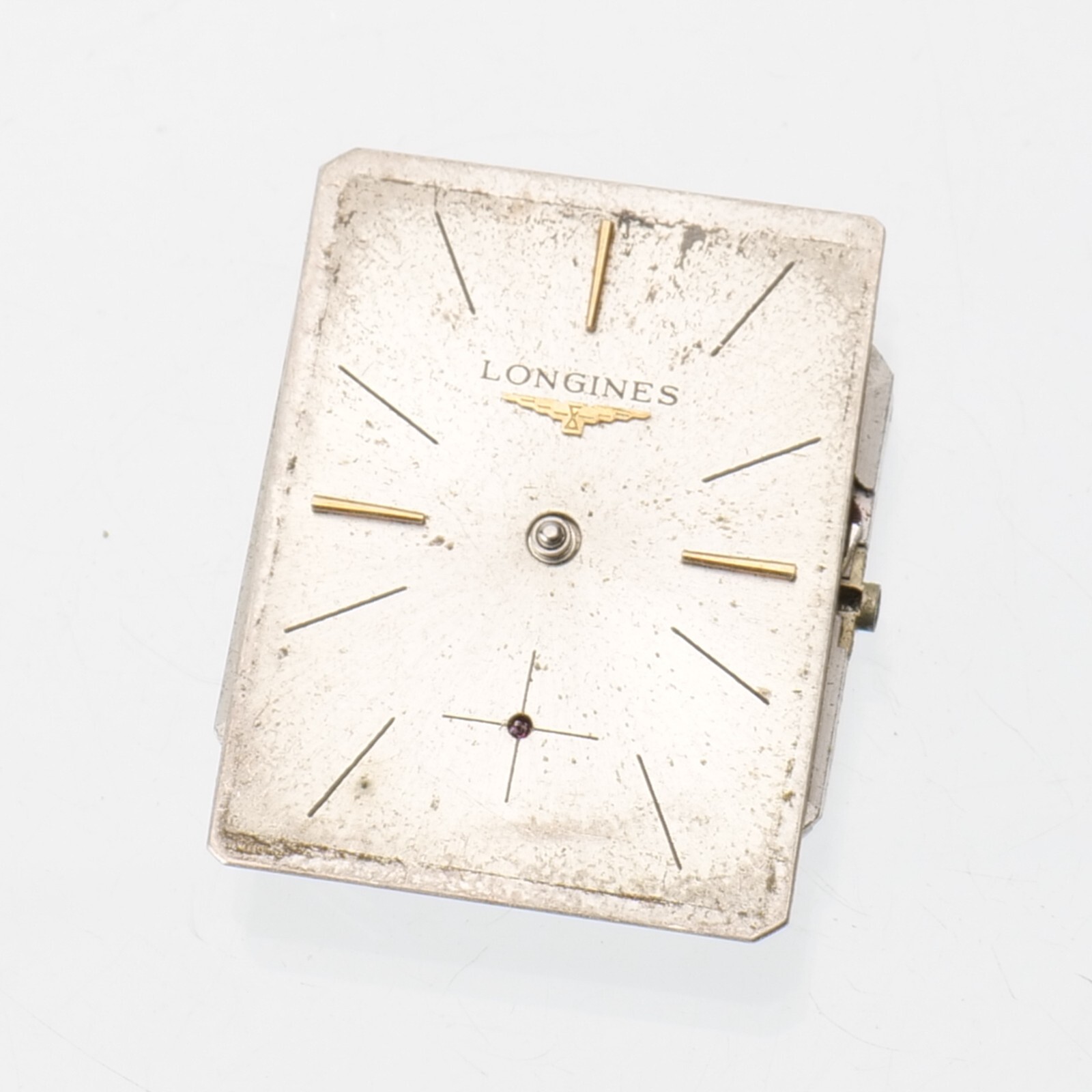 Vintage Longines Caliber 370 17-Jewel Wristwatch Movement Good Balance Parts