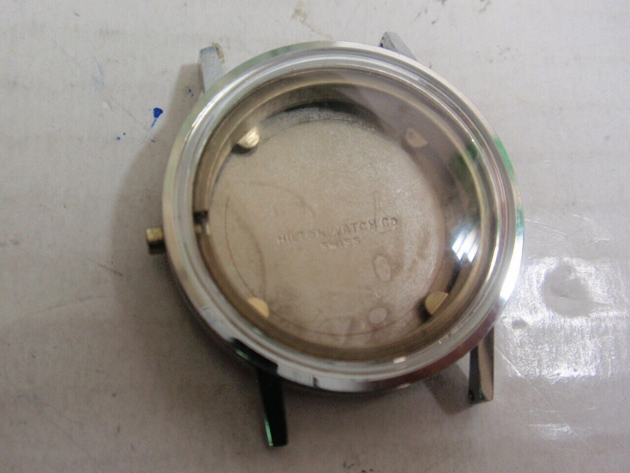 New Swiss Hilton watch Case *Internal 29mm *External 34mm ~Stainless Stee #pnw21