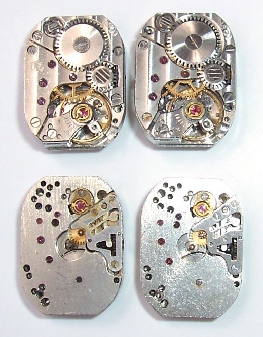 Lot 55 ladies watch movements LUCH Geneve Waves Anglage 14×18 mm. Steampunk Art