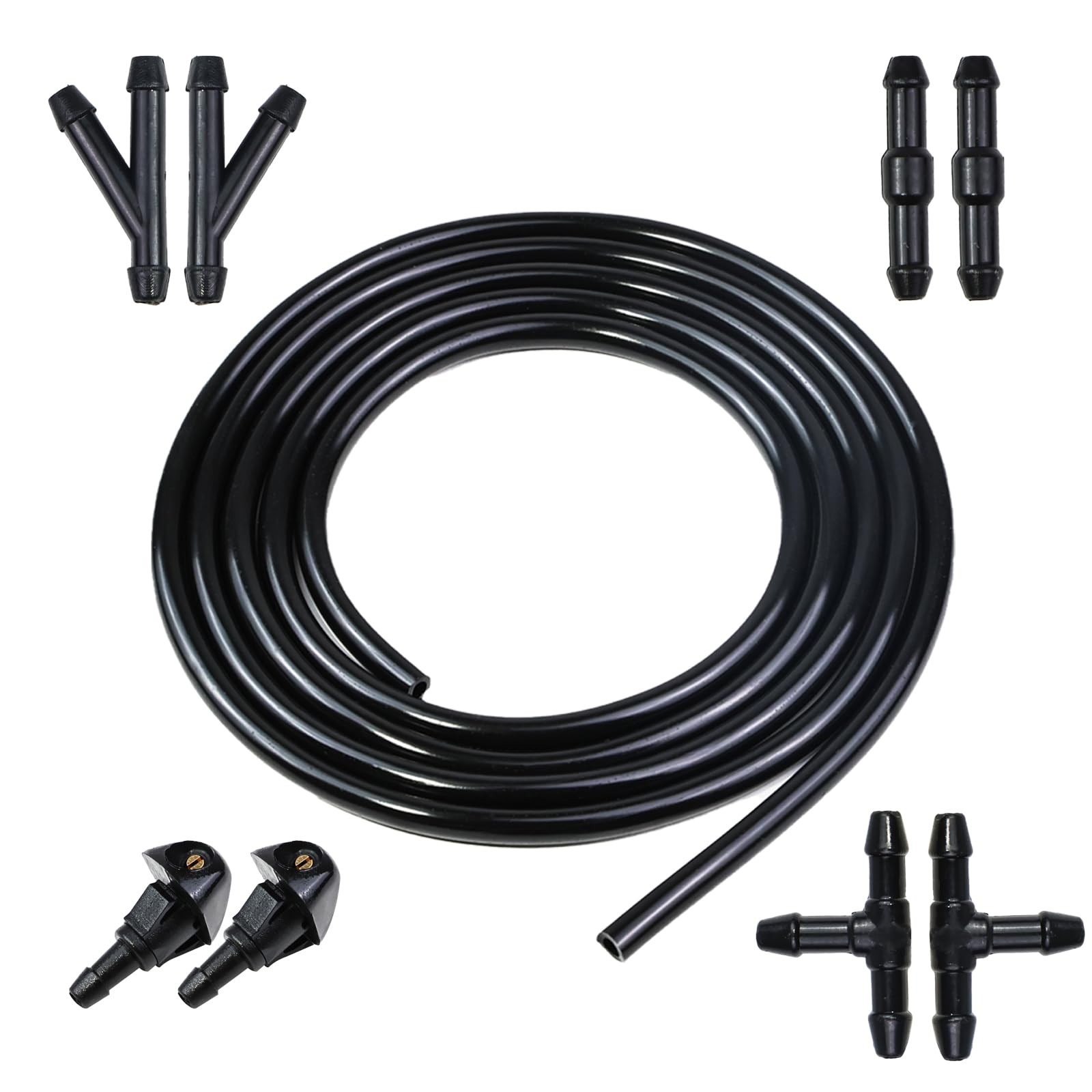 Windshield Washer Nozzle Kit Compatible with Honda Acura Civic 1987-2005 CRV …