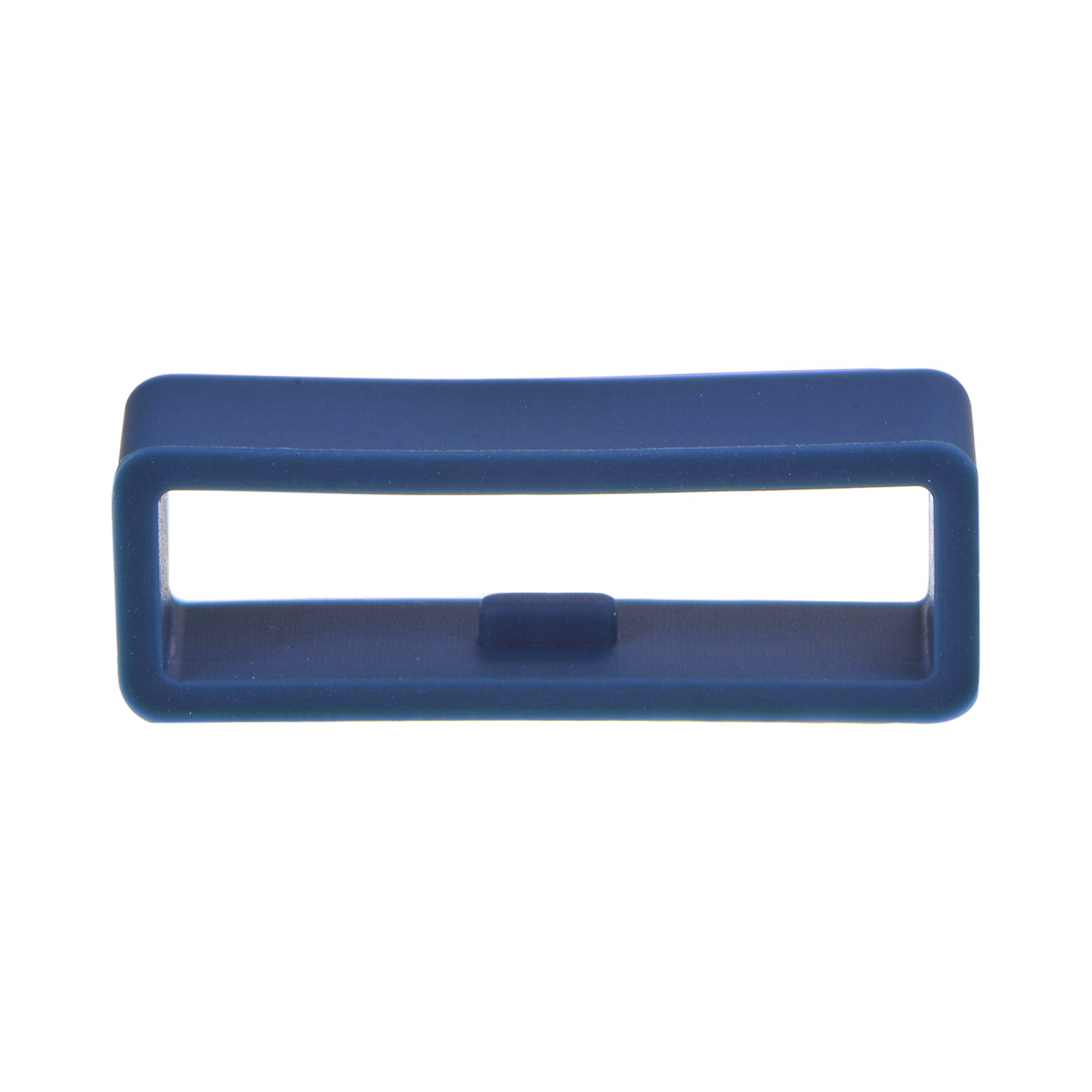 6pcs Watch Strap Loop Fastener Rings 26mm Rubber Watch Holder Keeper Navy Blue