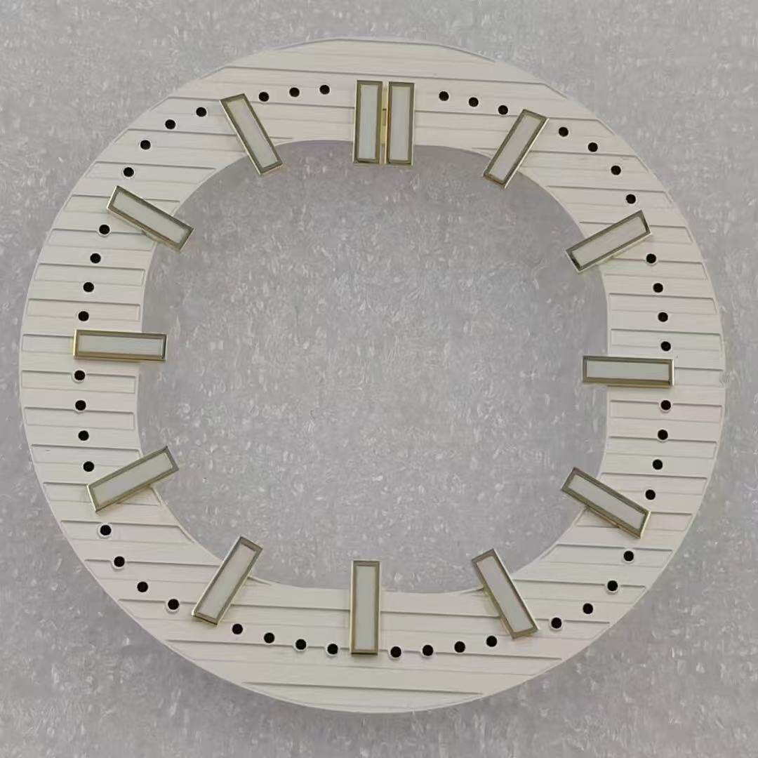 30.5mm Open Center Dial Ring Stick Indices Lume Dots Fit Auto Mod