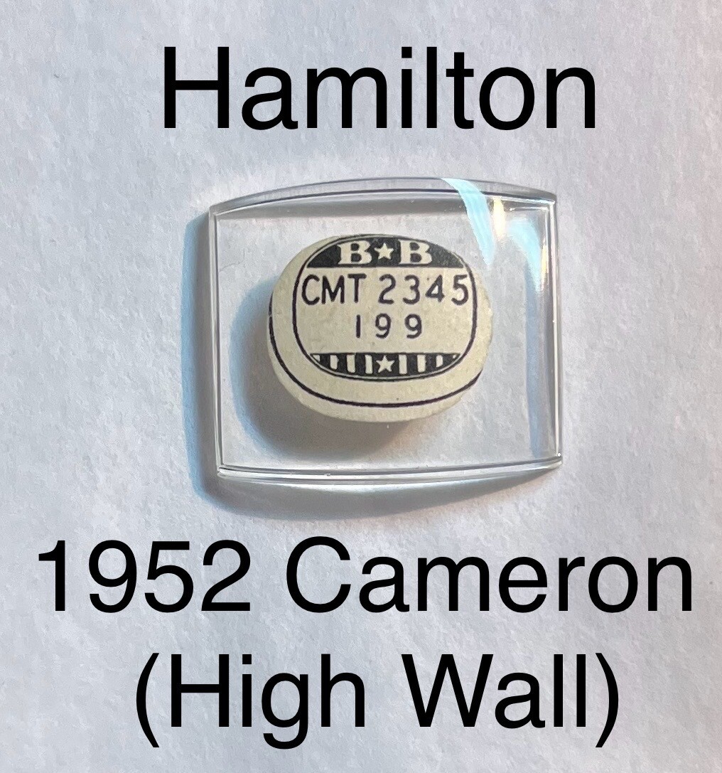 NOS Vintage Hamilton 1952 Cameron High Wall Glass Watch Crystal
