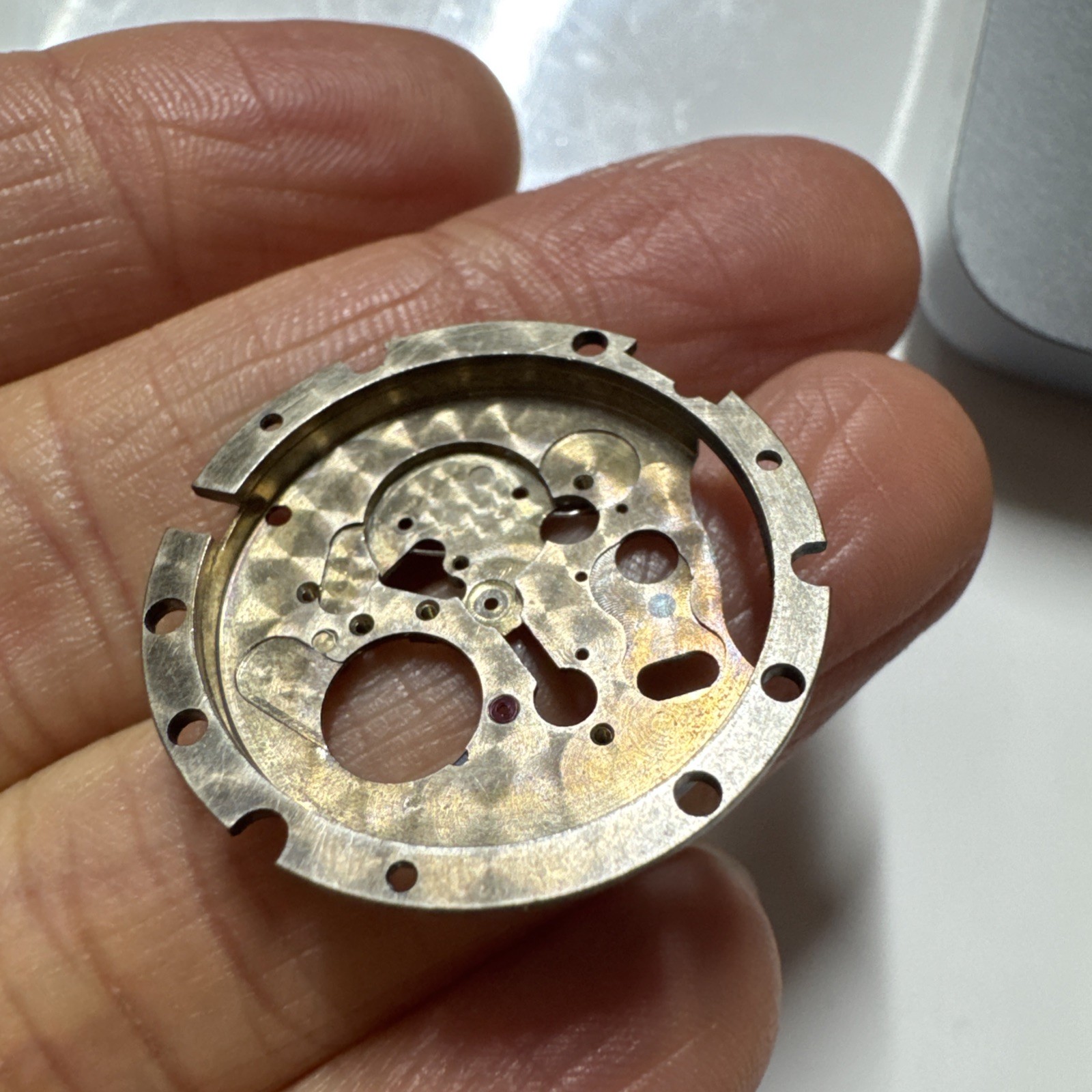 Rolex 635 Bubbleback Automatic Rotor Bridge Assembly Frame Serial F71478 5651