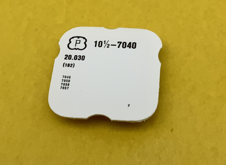 Peseux 7040 Barrel And Cover. Part 182 New Old Stock (1157)