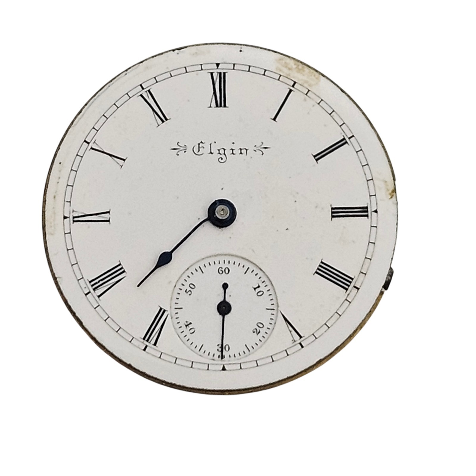 Antique 1899 Elgin Size 0s 7 Jewels Model 1 Pocket Watch Movement Grade 109