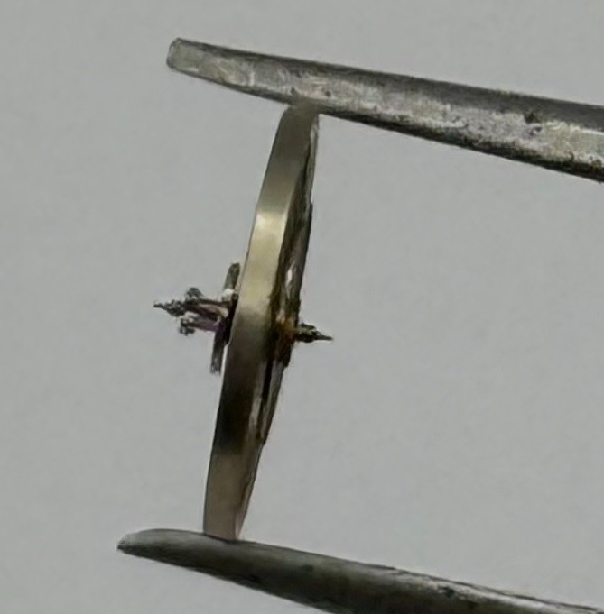 AS 1677 Balance Wheel Complete And Spring Renata 1414 Watch Movement Parts NOS
