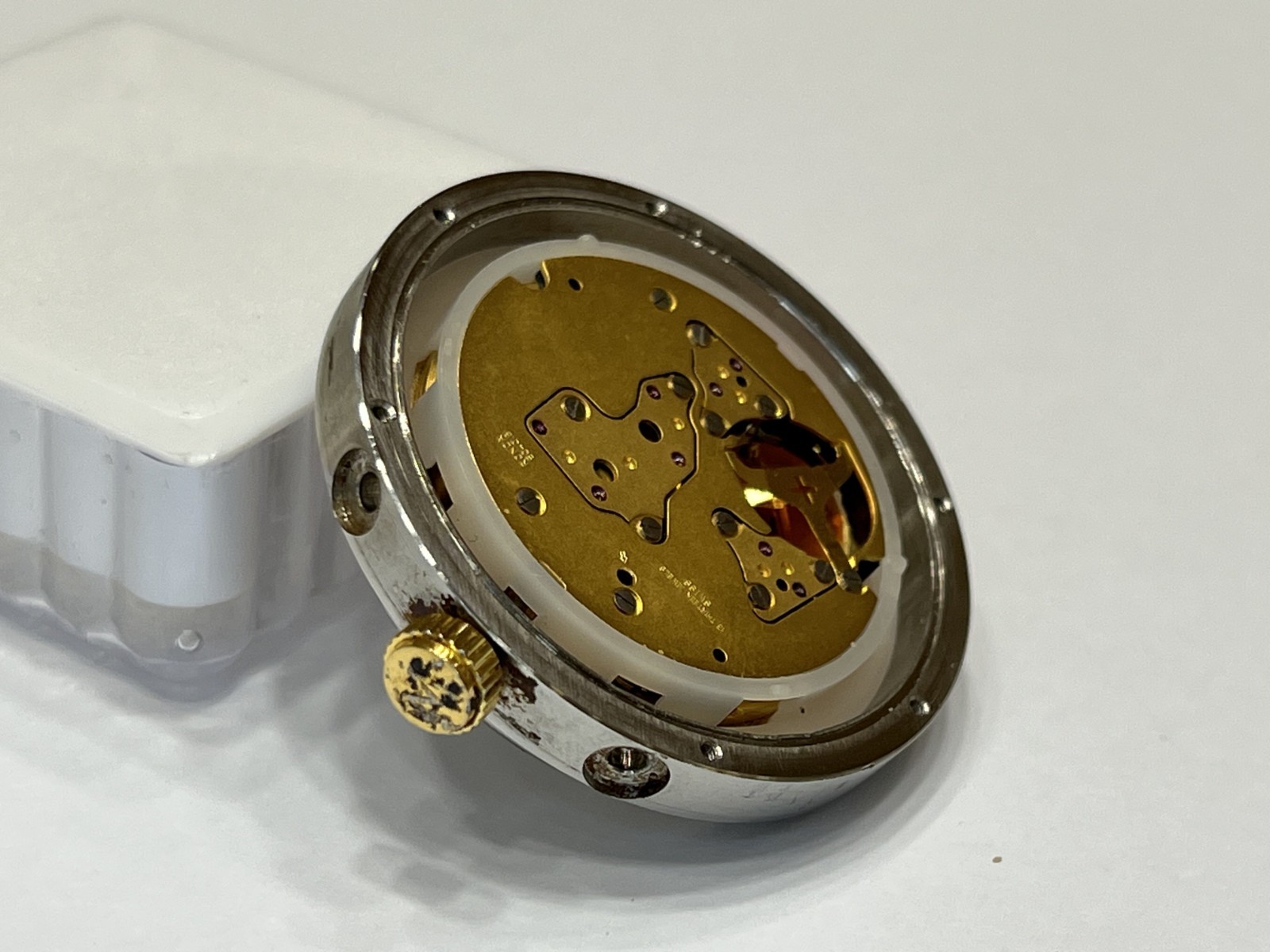 Movement & Dial Mont Richard Suisse Chronograph Quartz Ronda 5040.B Swiss Made