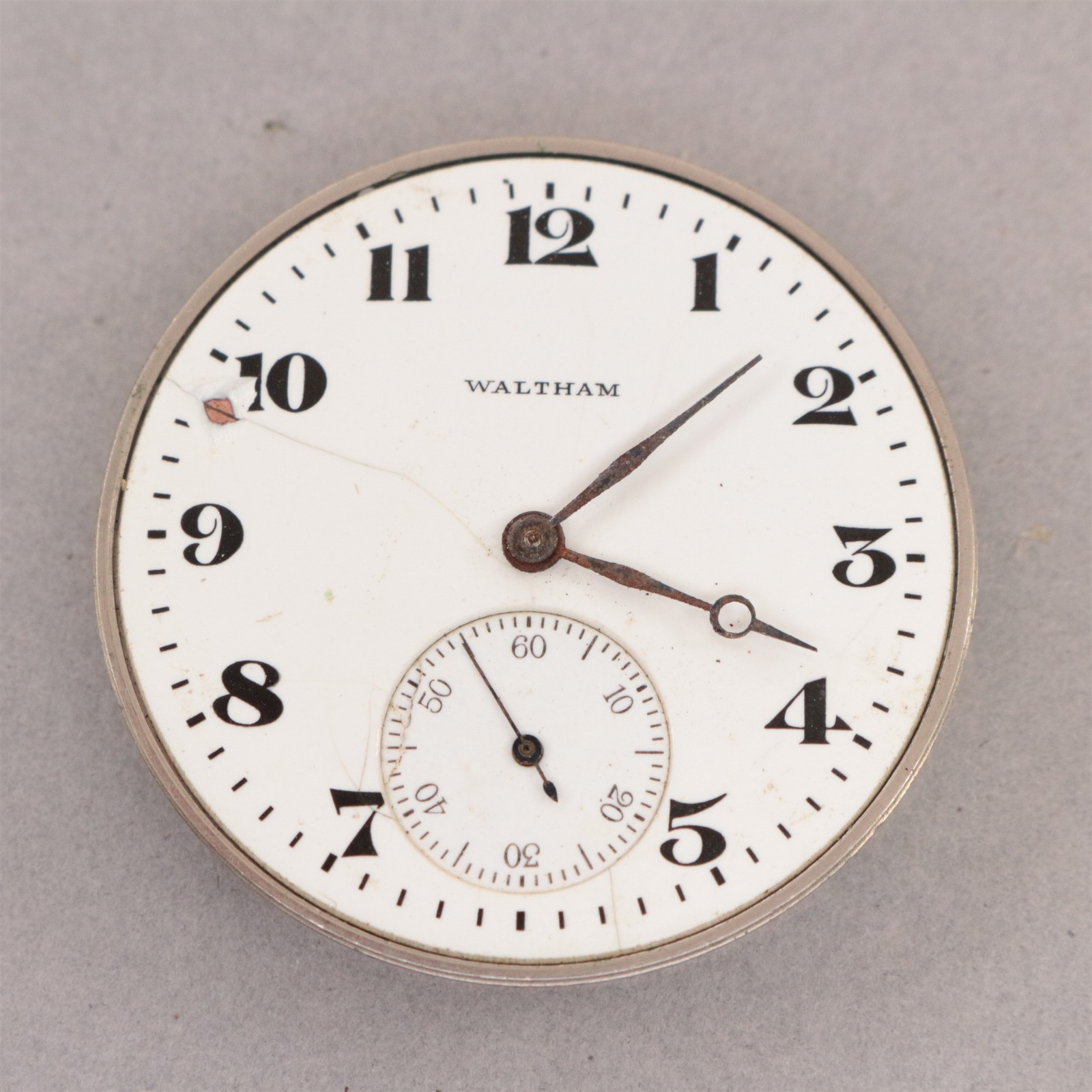 Waltham Pocket Watch Movement 12 Size 15 Jewel 1894 Model – FH482