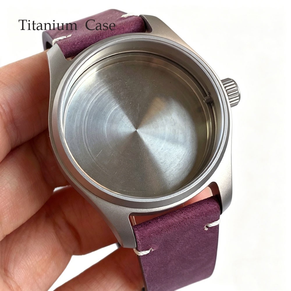 New 20ATM Titanium Diver Men’s Watch Case Strap For NH35 Miyota 8215 PT5000 VH31