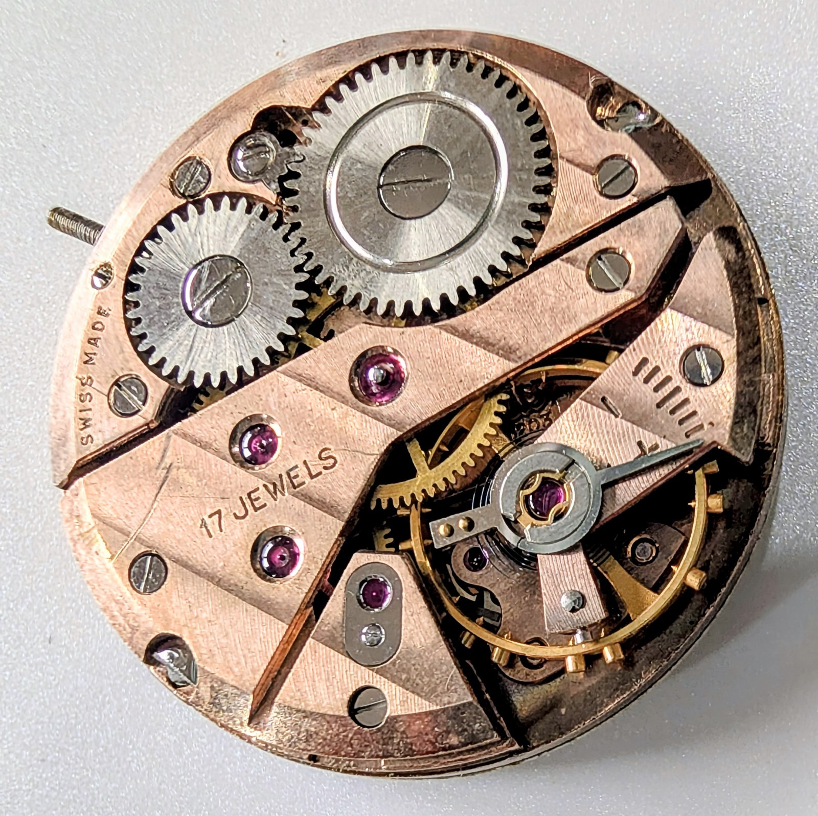 1950s Swiss Garrard 17J AS 1203 Movement Spares Repairs