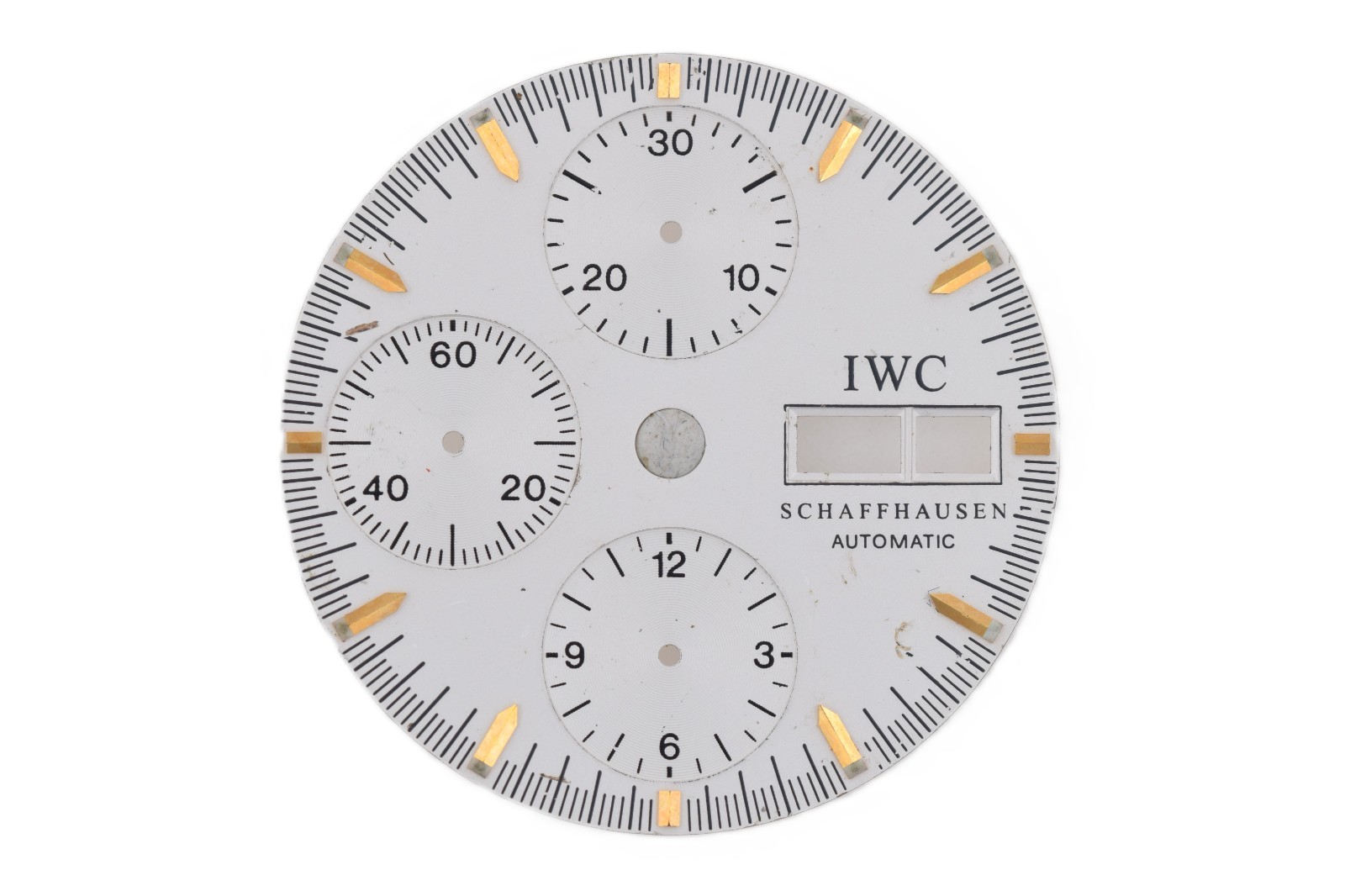 IWC GST Chronograph Watch Dial IW370713 for restoration (ZB1177)
