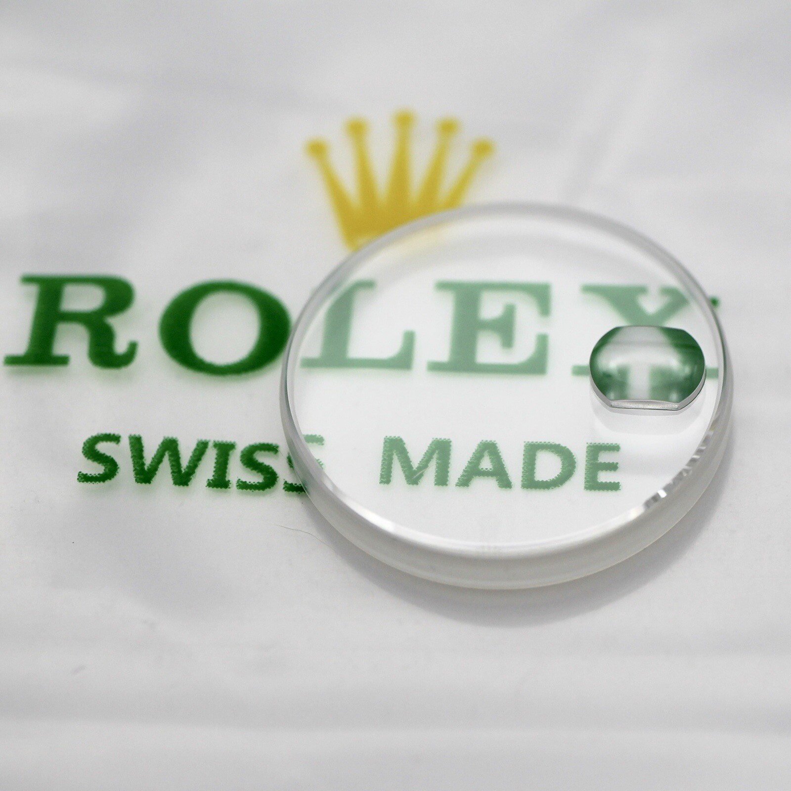 Rolex Sapphire Crystal 25- 7037 Sapphire Glass LOGO Lady 28mm 279174 279xxx