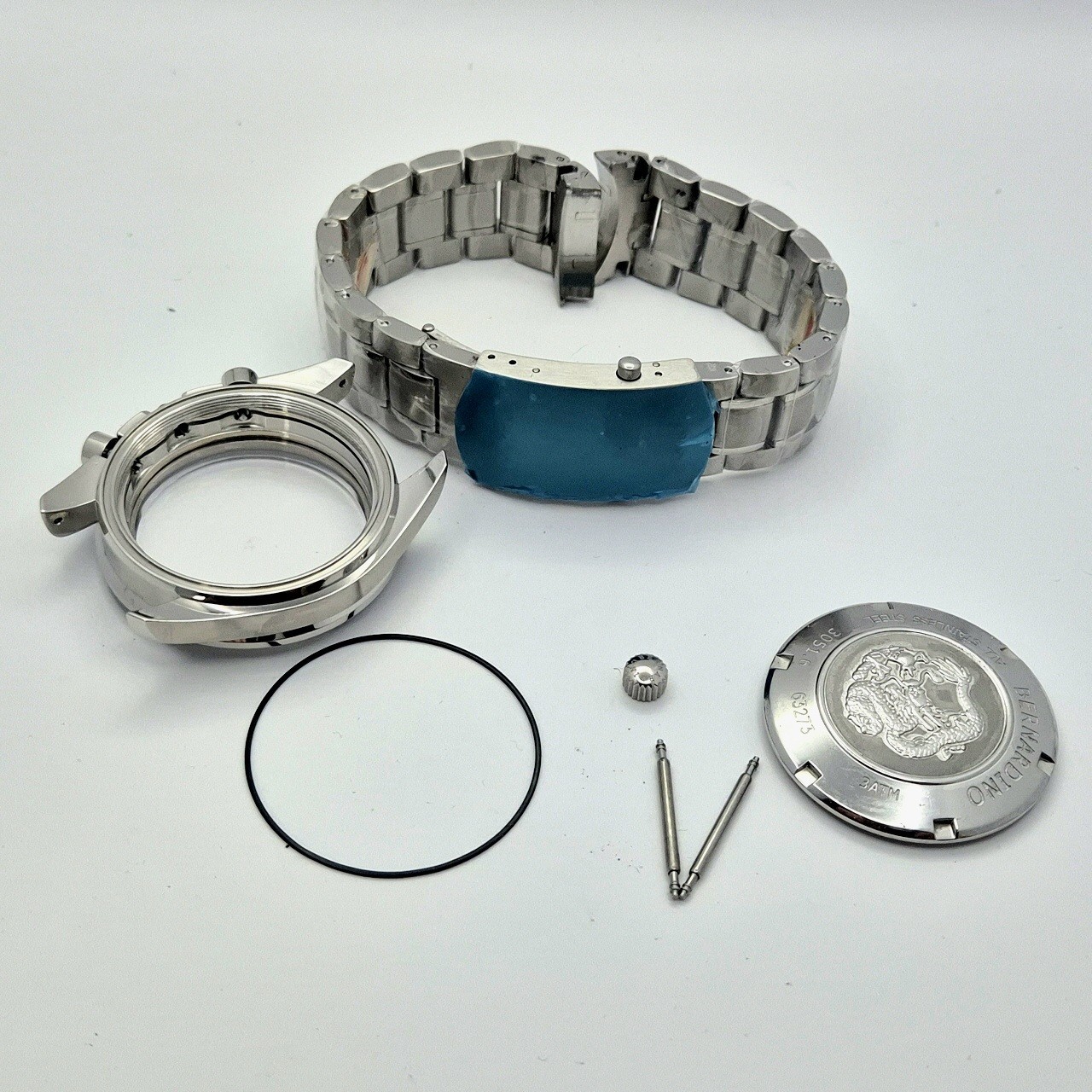 7750 Chronograph Movement Watch Case parts with bracelet speedy style 39mm