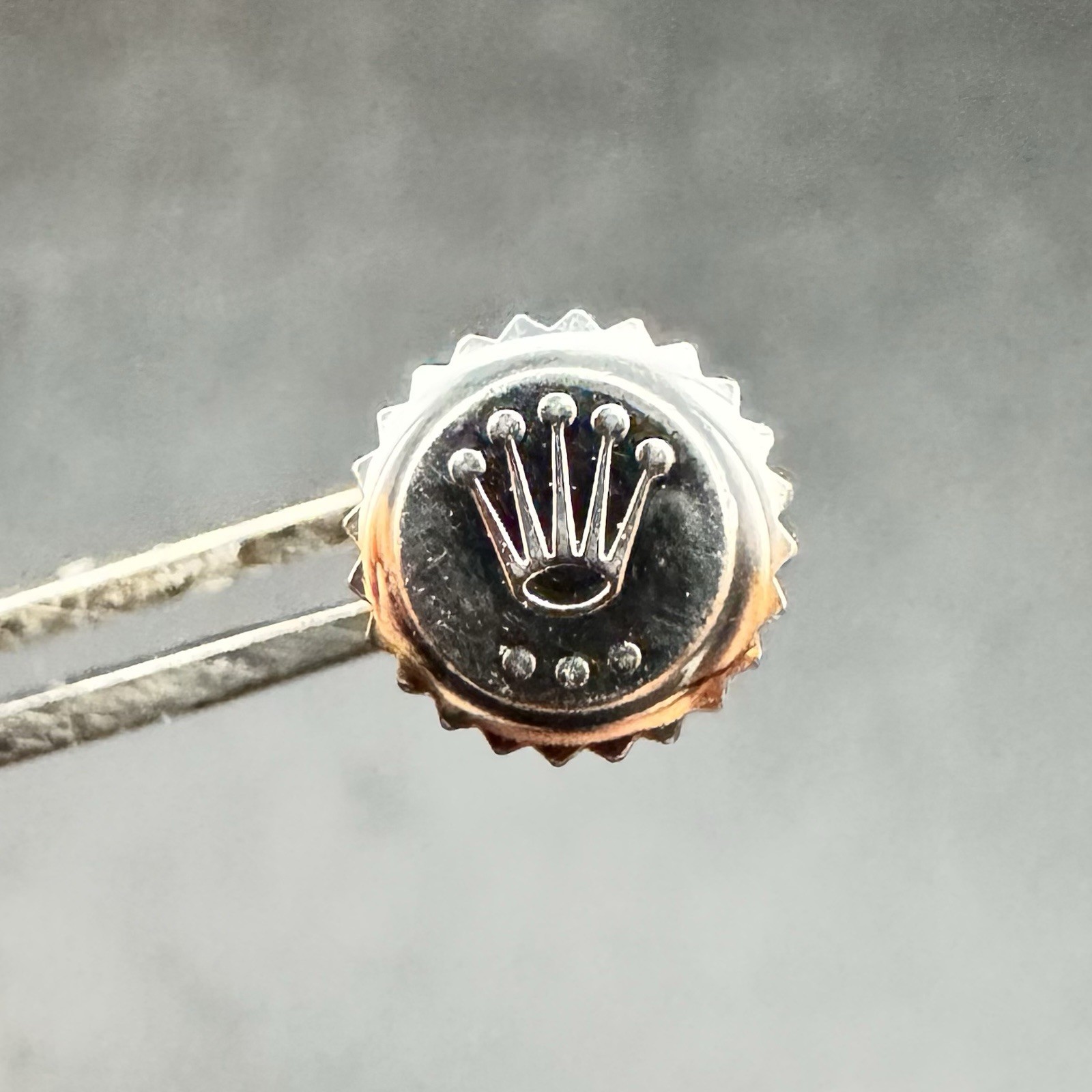 Genuine Vintage Rolex 24-703-0 7mm Steel Crown Submariner 16610 16800 168000