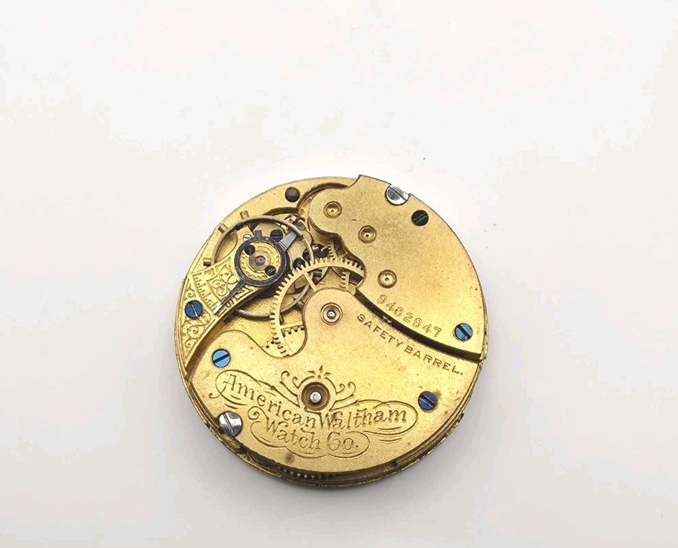 1899 Waltham Model 1891 Grade Seaside 7J 0s Pocket Watch Movement For Repair