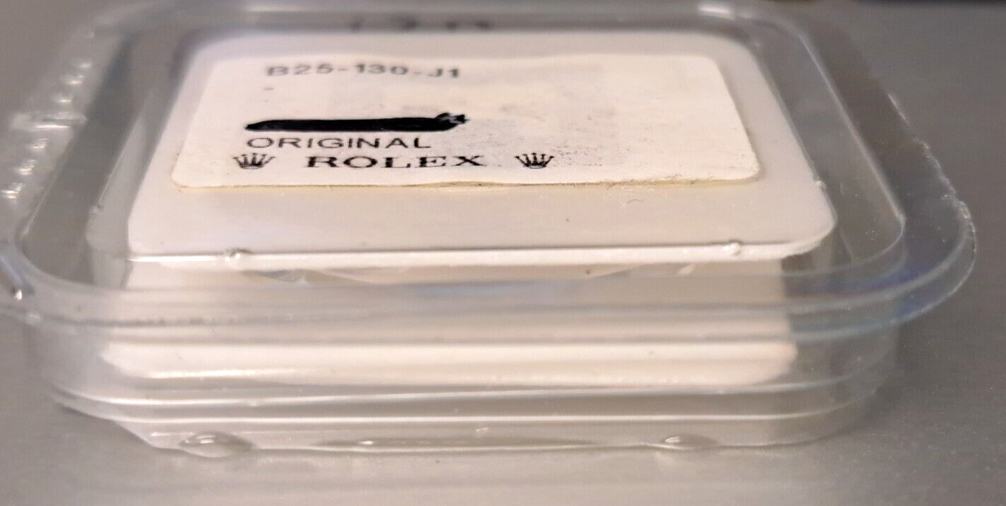Original Rolex 25 130 Crystal Model 9420, 94200, 94300 New Sealed Package