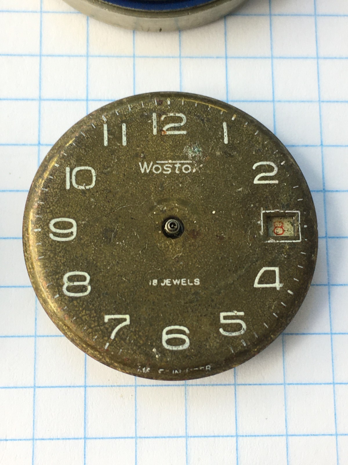 MOVEMENTS (10pcs) FOR MENS WRIST WATCH Raketa Vostok etc. USSR for parts