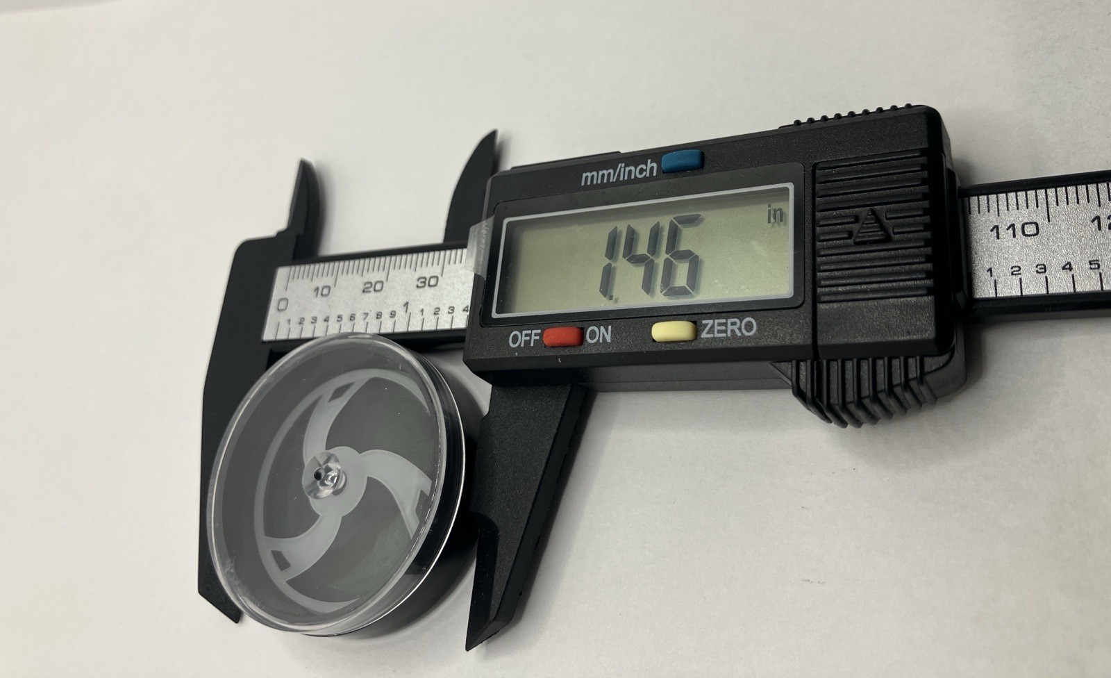 Watch Dial Case 37.2mm x 9.7mm (1.46in x .36in). BRAND NEW IN PLASTIC