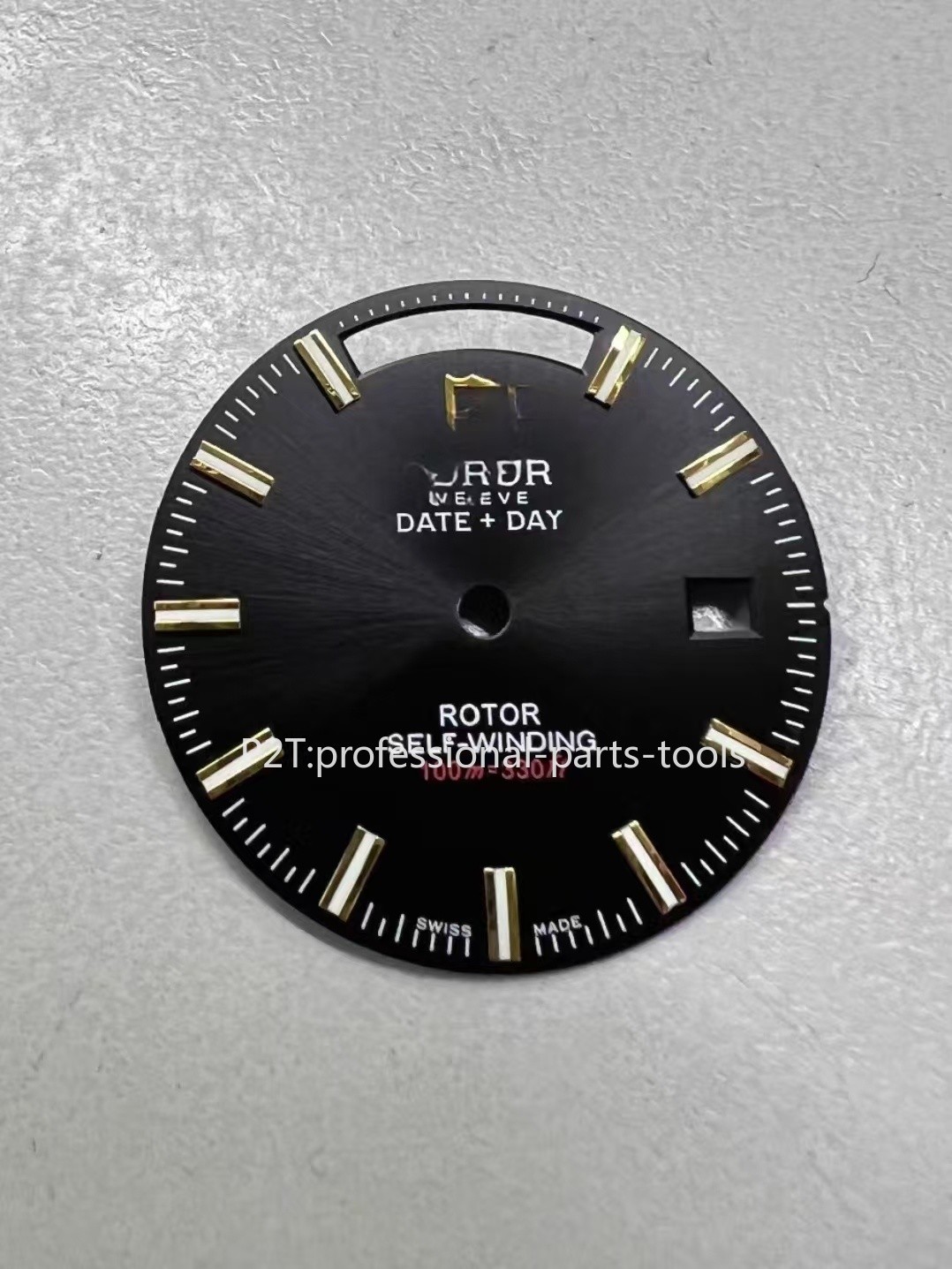 29mm Watch Dial Fits for 2834 Movement Tudor Prince Date+Day Watch Face