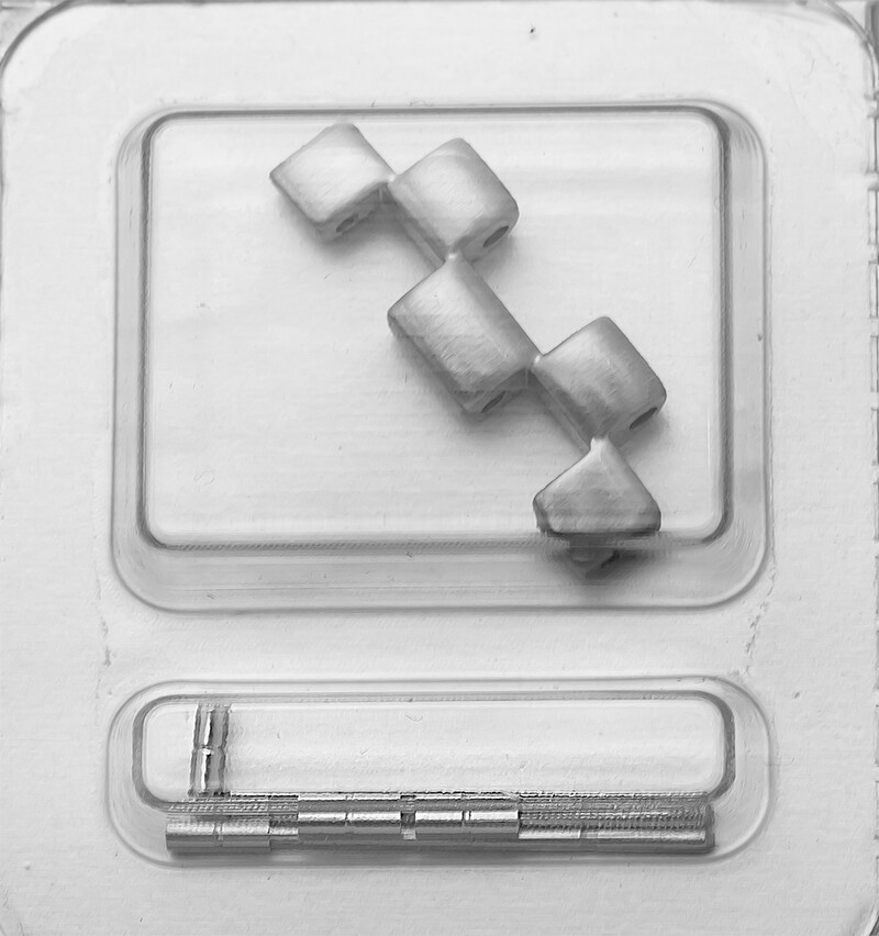 NEW OEM HALF-LINK FOR A OMEGA SEAMASTER 300 BRACELET – 1503/825 OMEGA 20MM WIDE