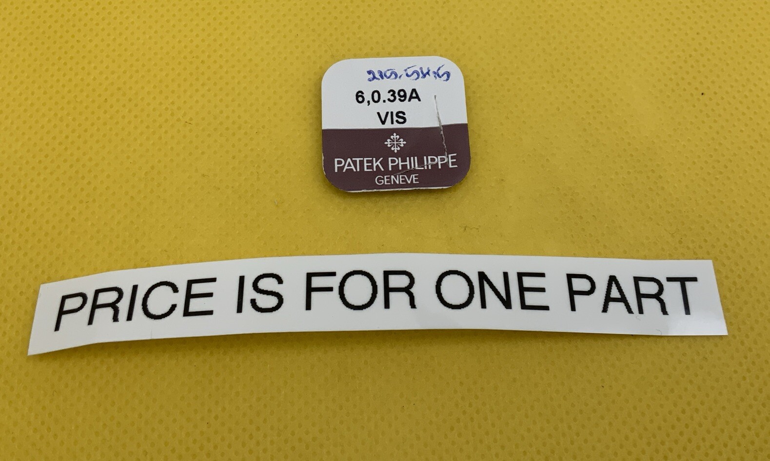 PATEK PHILIPPE 215 5415 6,0.39A VIS Screw (1 Screw) NOS
