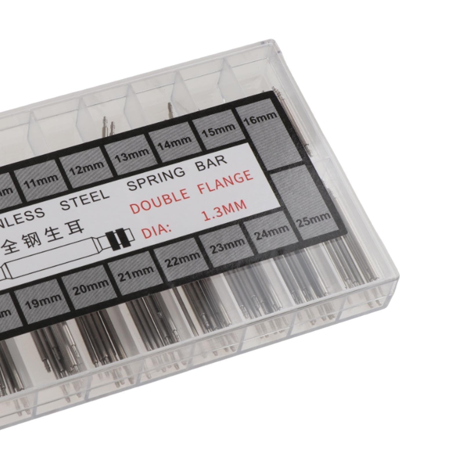 Watch Spring Bar Pins for Watchmakers – Strap Link Pins with Storage Case