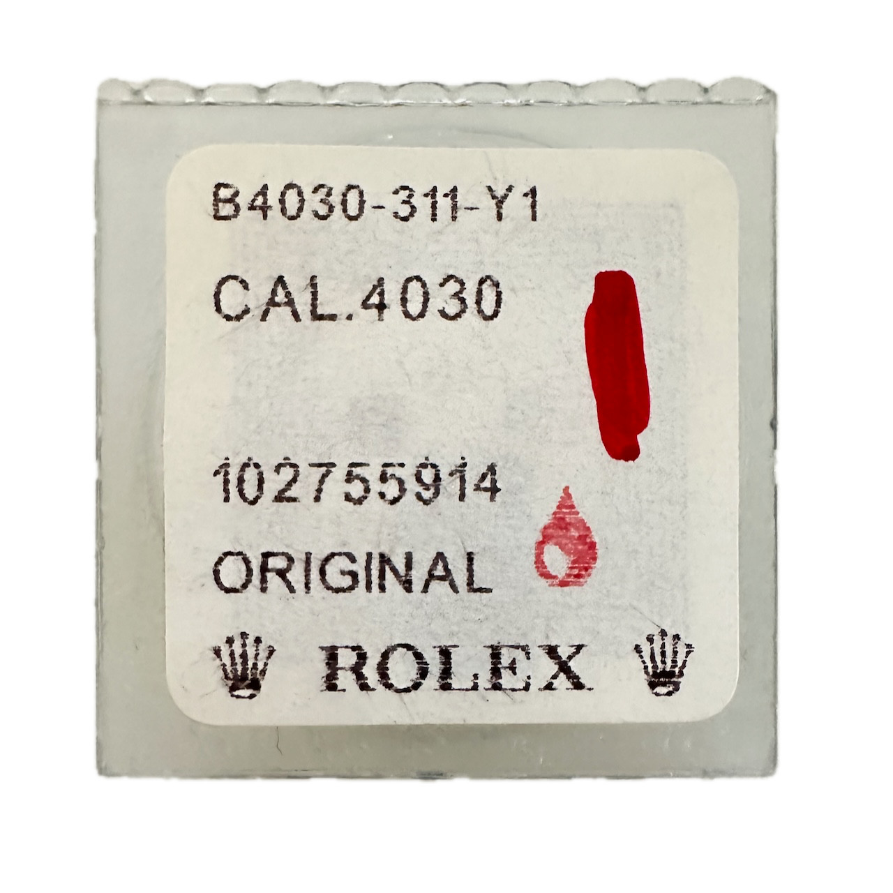 New Sealed Rolex Caliber 4030 Watch Parts 311 Mainspring Authentic OEM