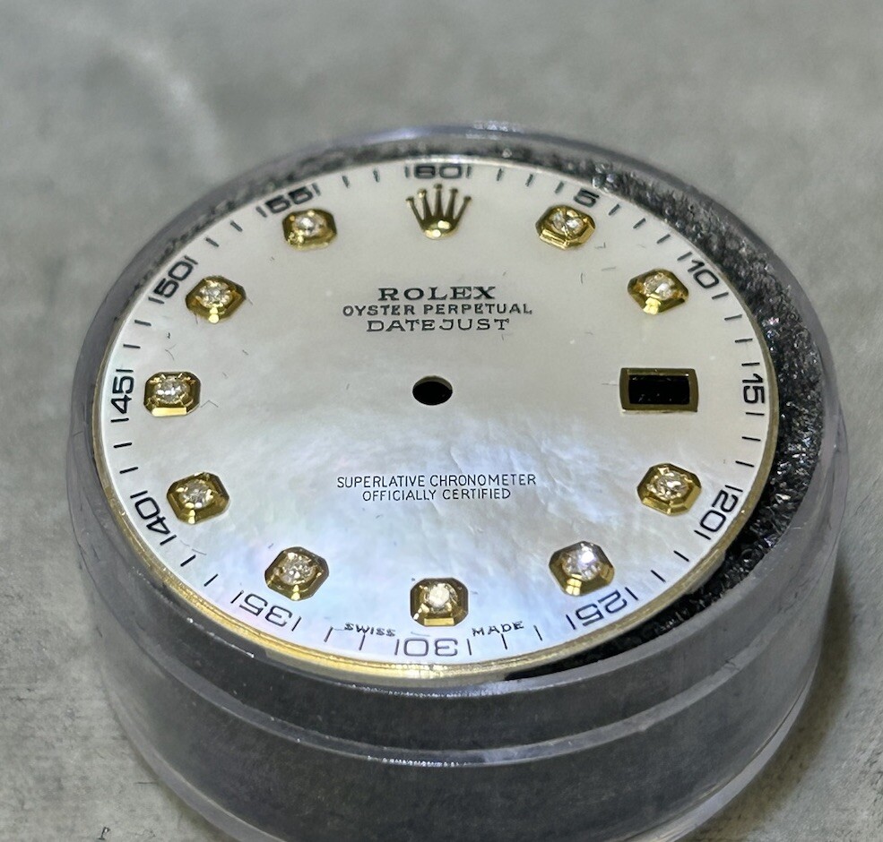 Rolex 41mm Datejust Custom MOP Diamond Dial For Models 126333 & 126303